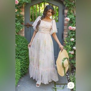 ivy city floral buttercup dress